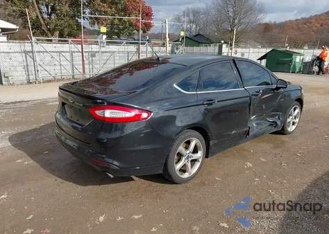 2014 Ford Fusion Se from USA, damaged, VIN 1FA6P0H75E5367094